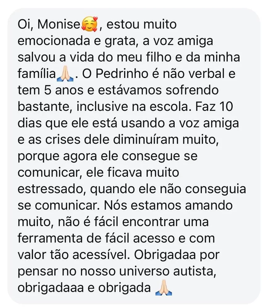 Depoimento da Rafaele